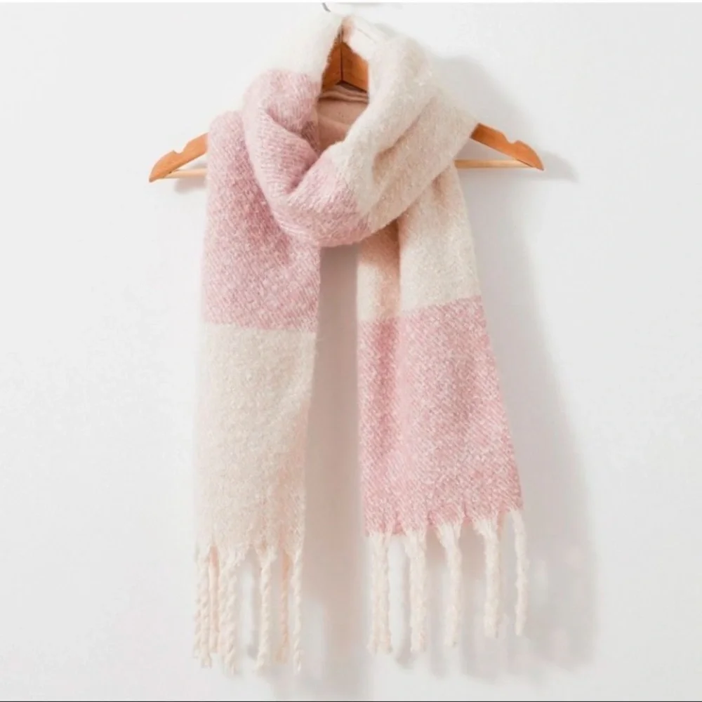 Gentle Fawn Cozy Huntington Scarf Pink Beige
